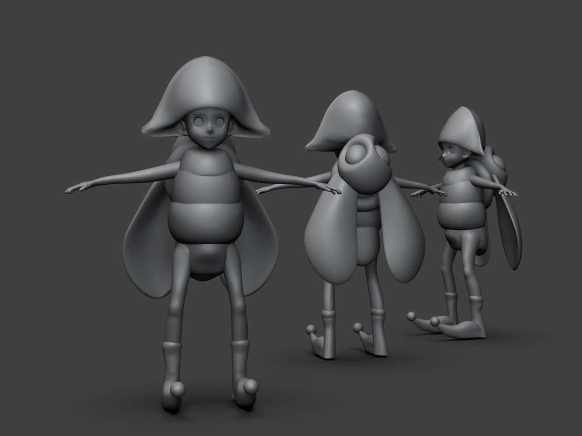 3D SCULPT BOYBEE